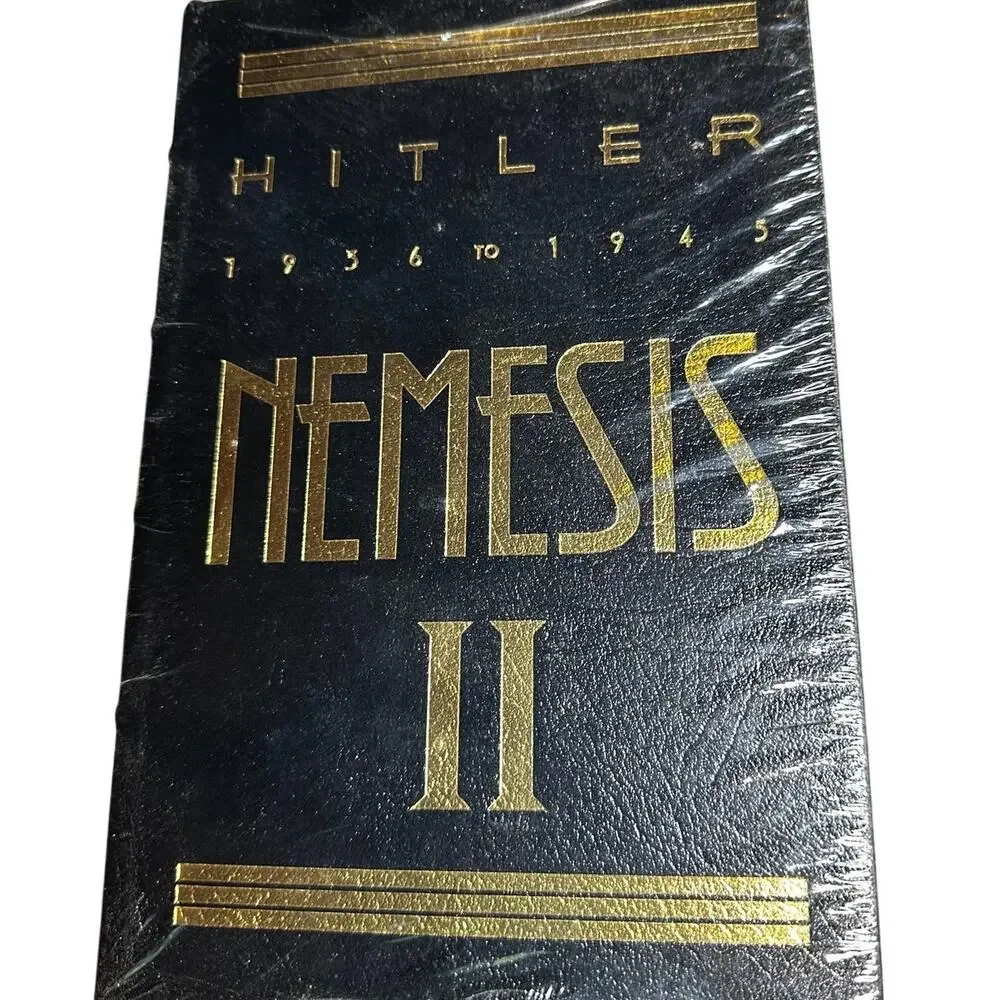 Easton Press Ian Kershaw Hitler Hubris Nemesis 4 Vol Leather Set NEW SEALED